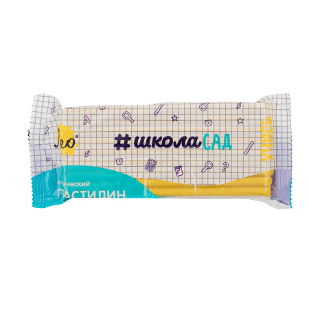 Пластилин Классический Учись Желтый  240гр, группа 1