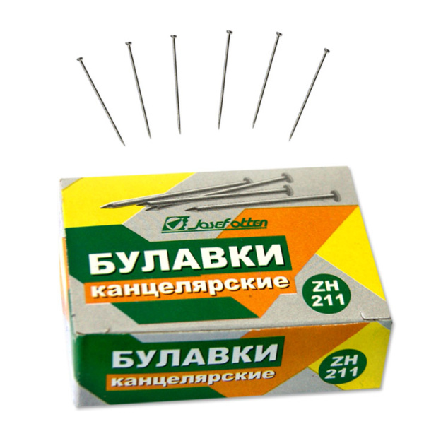 Булавки-гвоздики 28мм 50гр