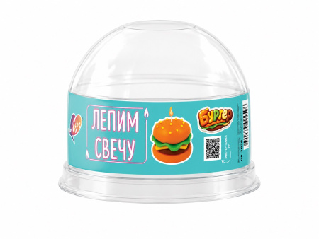 Набор д/творчества Лепим свечи Бургер
