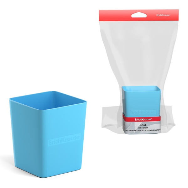 Подставка /канц.принадл. Base Pastel голубой $ АКЦИЯ