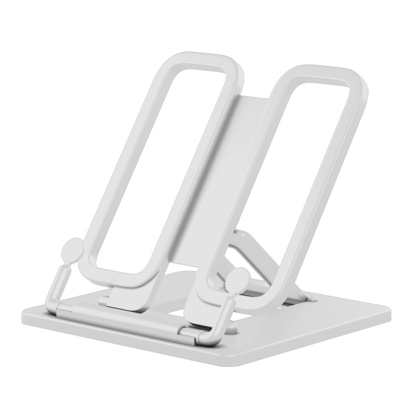 Подставка для книг пластик. Base, Classic, белая