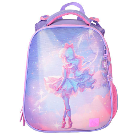 Рюкзак 37*29*17см ERGO Firs Magic ballerina, эргоном.спинка, 2отд
