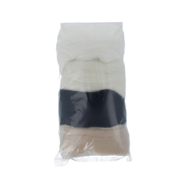 Творчество Шерсть для валяния мериносовая набор №1  4*10г