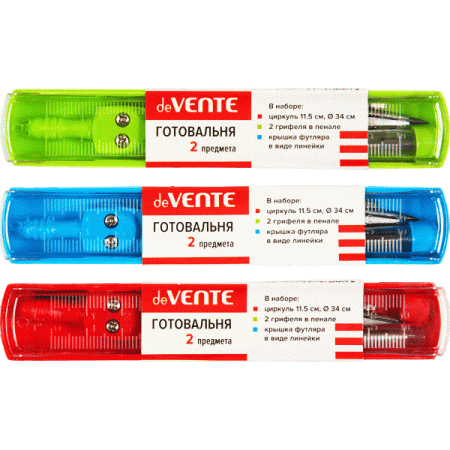 Черт. прибор  циркуль + грифели