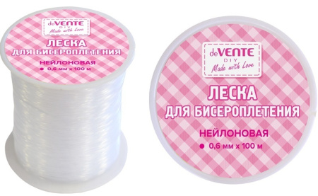Леска для бисероплетения прозрач. Line 0,6 мм x 100 м