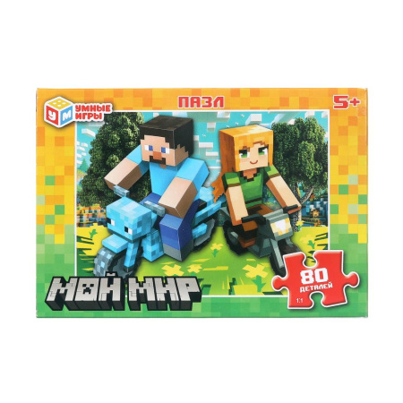 Пазлы 80 эл Мой мир