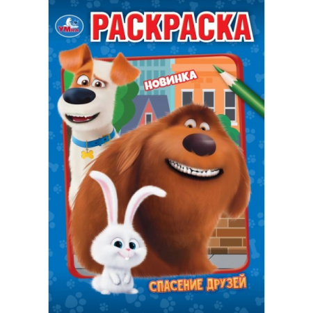 Раскраска А5 Спасение друзей