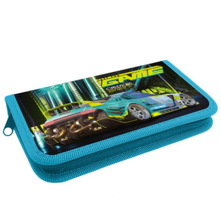 Пенал 1отд. средний/м Game auto