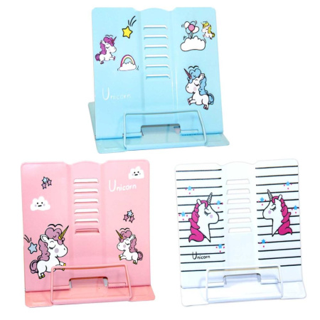 Подставка для книг метал. Единорог АКЦИЯ