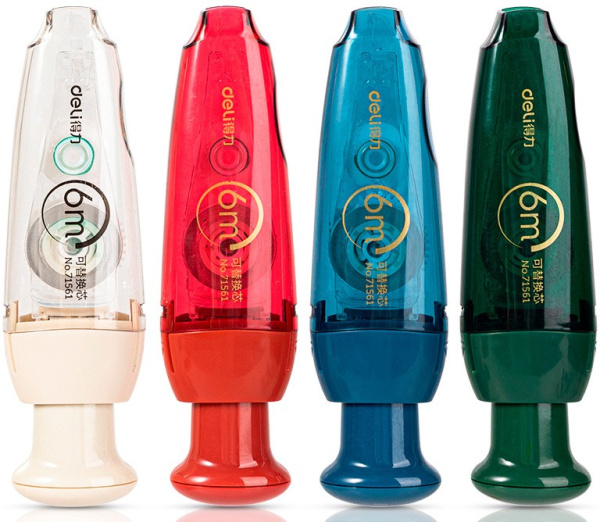 Штрих-лента  5мм* 6м  белый корпус АКЦИЯ