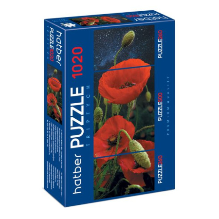 Пазлы "3в1" Маки 260+500+260