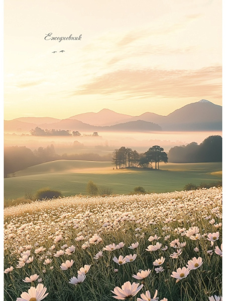 Ежедневник А5 7Бц Природное умиротворение-2, 128л