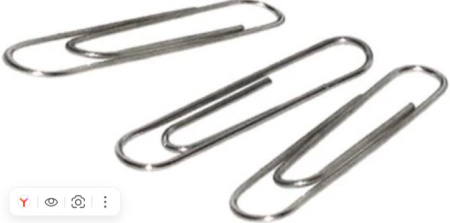 Скрепки канц. 50мм  50шт никелир