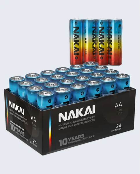 э/п Nakai Hi-Tech пальчик. LR6-АА алкалин