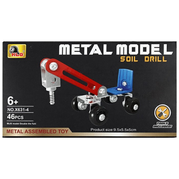 Конструктор  Metal model. Soil drill  46дет