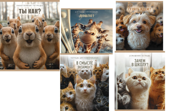 Тетрадь 48л В смысле?, выб.лак