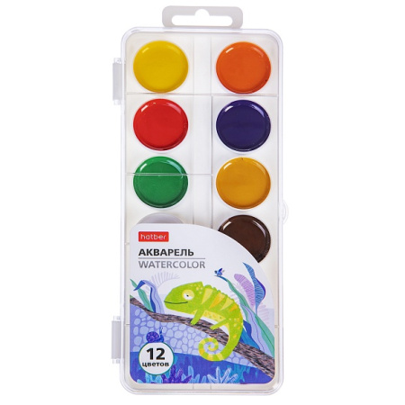 Краски акв. Колора Медовая 12цв.  б/к