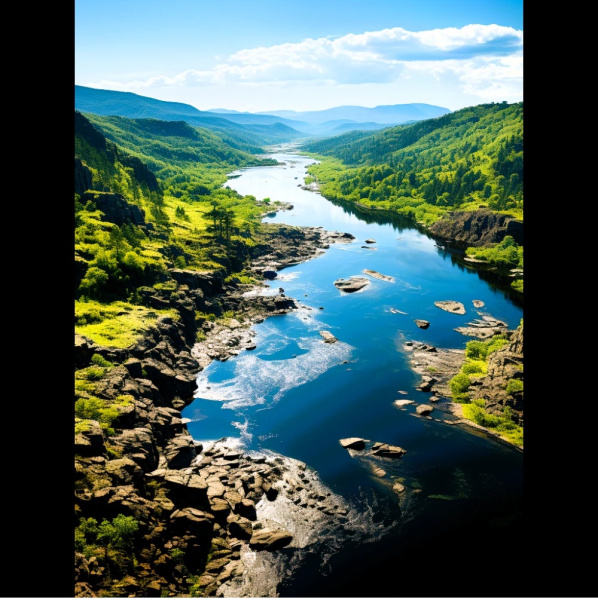 Алмазная мозаика 40*50см Природа