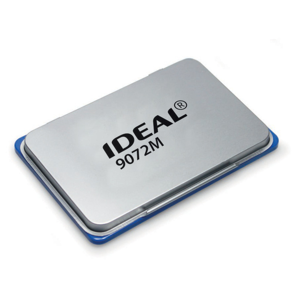 Подушка штемпельная синяя 110*70мм