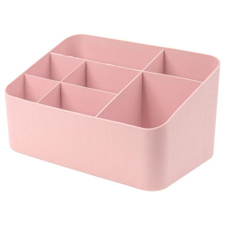 Подставка /канц.принадл. 7 секций Розовый