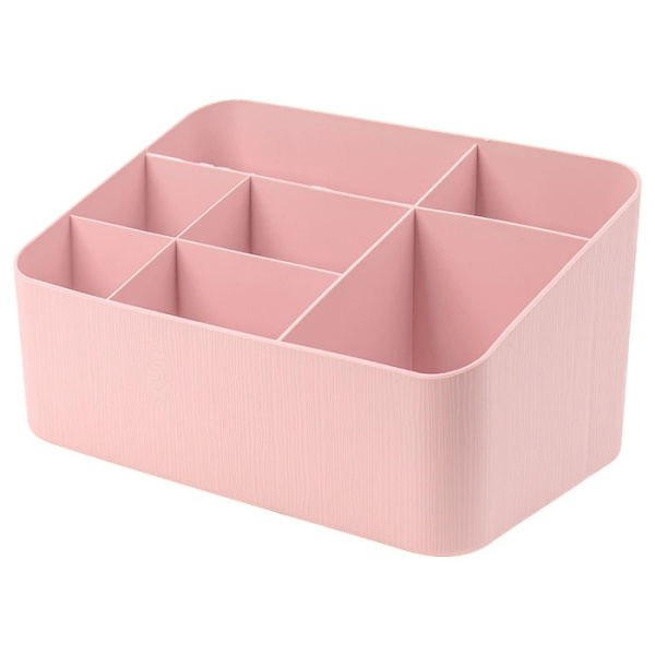 Подставка /канц.принадл. 7 секций Розовый