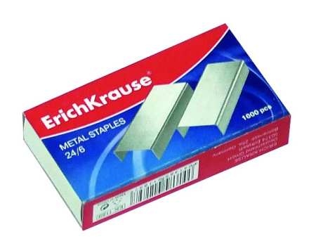 Скобы № 24/6 никелир.^