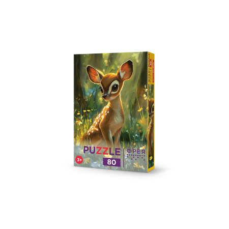 Пазлы 80 эл Лесной оленёнок