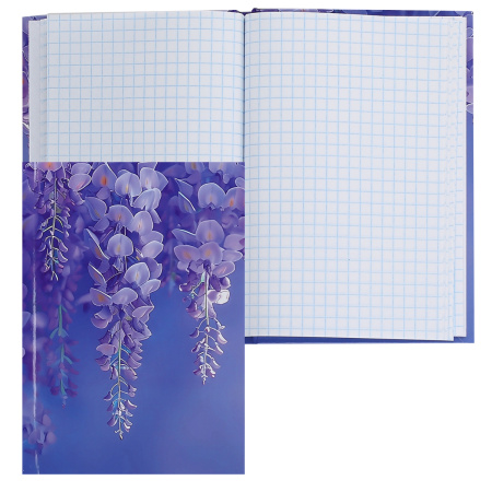 Кн.записная А6 7Бц  48л Глициния