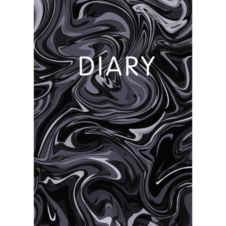 Ежедневник А5 7БЦ Liquid полудат. 192л