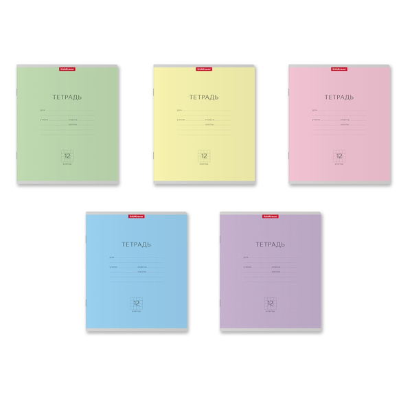 Тетрадь 12л клетка Классика