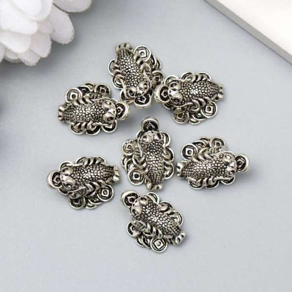 Сувенир кошельковый металл "Денежная жаба" 1,5х1,2 см 1638753