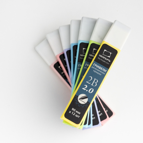 Грифель 2,0мм 2B Graf'Art