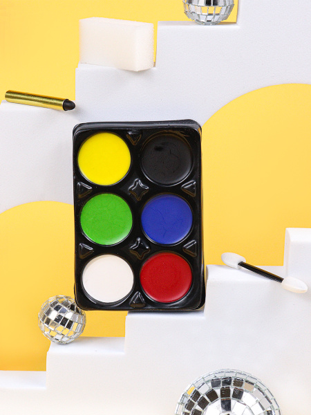 Грим д/тела 6цв (1карандаш, 1спонж, 1аппл.)