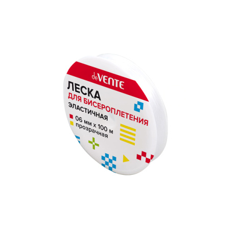 Леска для бисероплетения прозрач. Elastic Line 0,6мм*100м