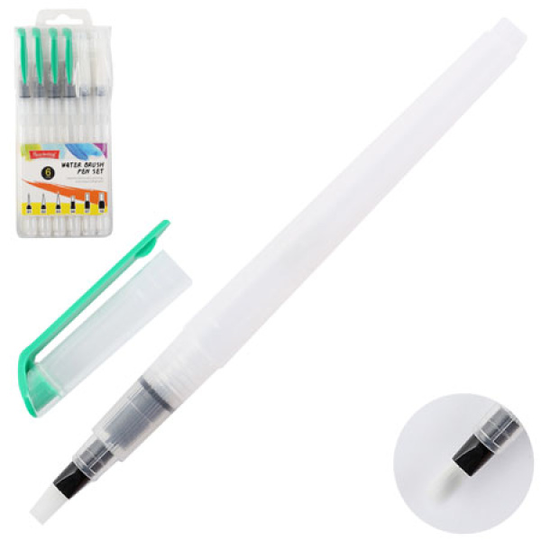 Кисть с резервуаром набор 6шт