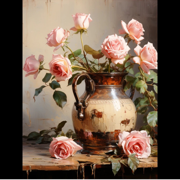 Алмазная мозаика 40*50см Розы