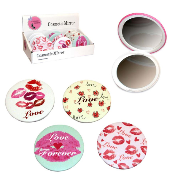 Зеркало складное Губы 7см
