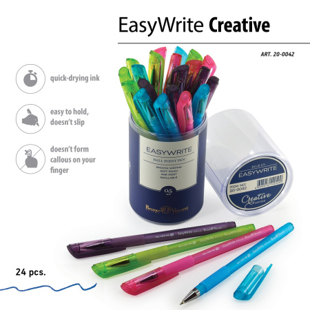 Ручка шарик. EasyWrite Creative 0,5мм АКЦИЯ