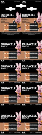 э/п Duracell пальчик. LR06 -АА Basic алкалин 2BL/10BL