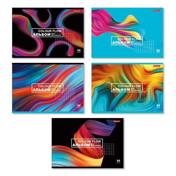 Альбом 32л Улыбка радуги