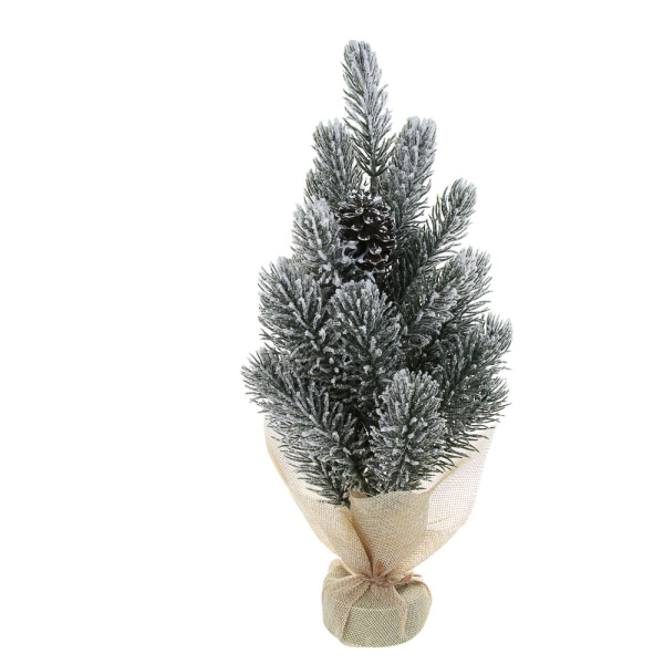 яЕль  Новогодняя композиция с шишками 40см