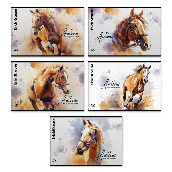 Альбом 40л Wild Mane, твин-лак