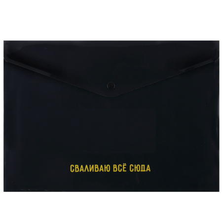 Папка-конверт кнопка А4 Сваливаю всё сюда