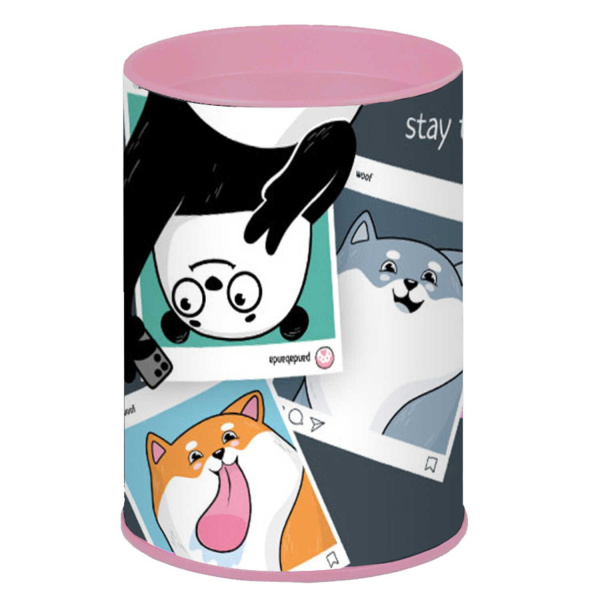 Копилка метал. - подставка д/канц.принадл. Селфи