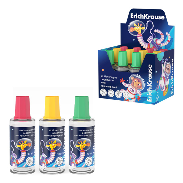 Клей силикатный 30мл  Space Animals