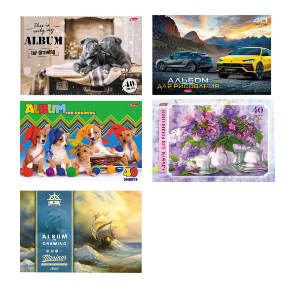 Альбом 40л Ассорти