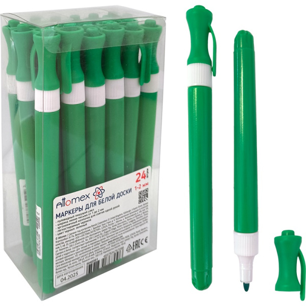 Маркер д/доски зеленый 2,0мм Ergonomy