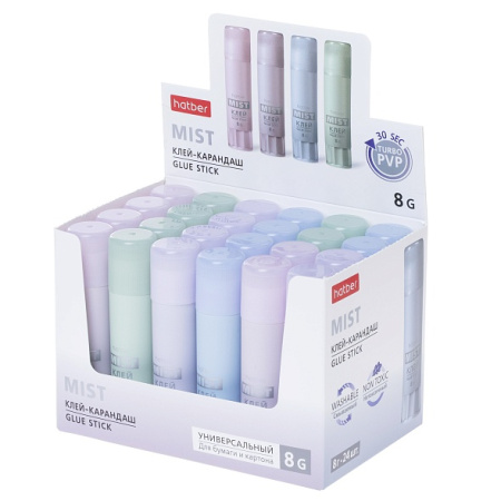 Клей-карандаш Хатбер Mist  8г