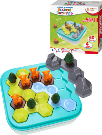 Игра Логическая IQ-развитие. Лесной патруль
