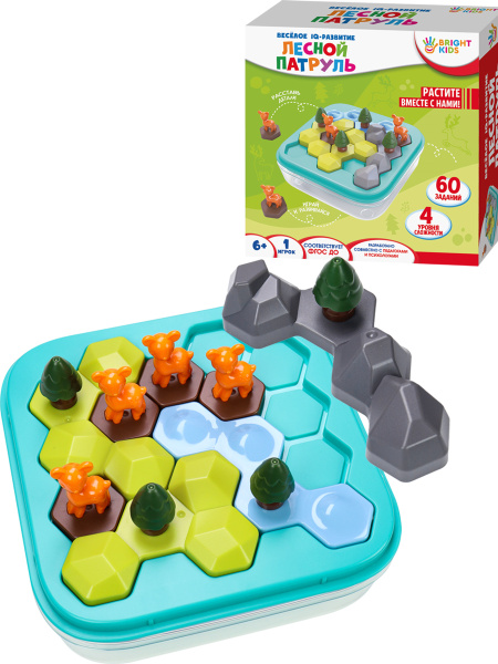 Игра Логическая IQ-развитие. Лесной патруль